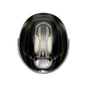 AGV Irides Sakai Kask Matt Yeşil Siyah Conf.
