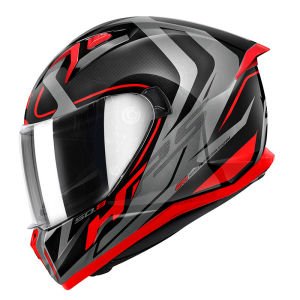 Givi 50.8 Racer Kask Mat Siyah Titanium Kırmızı
