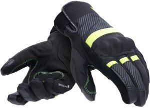 Dainese Fulmine D-Dry Eldiven Siyah Sarı Flue
