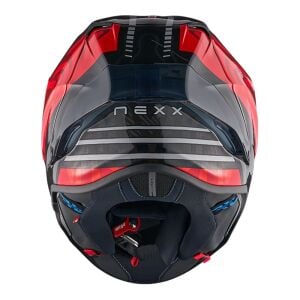 Nexx X.R3r Kask Swirl Karbon Kırmızı