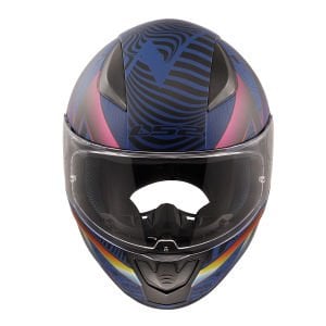 Ls2 Rapid 2 Kask Optik Mat Mavi Mor