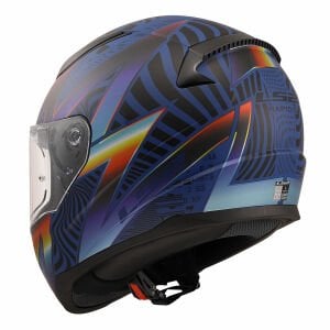 Ls2 Rapid 2 Kask Optik Mat Mavi Mor