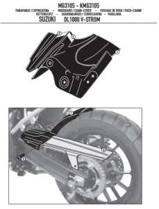 Givi MG3105 Suzuki DL 1000 V-Strom Zincir Muhafaza Çamurluk