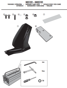 Givi MG5103 Bmw F650-800-700GS Zincir Muhafaza Çamurluk
