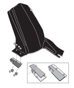 Givi MG5103 Bmw F650-800-700GS Zincir Muhafaza Çamurluk
