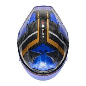 Nexx X.R3r Kask Swirl Karbon Mavi