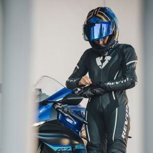 Nexx X.R3r Kask Swirl Karbon Mavi