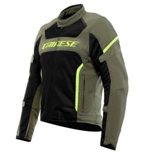 Dainese Air Frame 3 Ceket Army Yeşil - Siyah Fluo