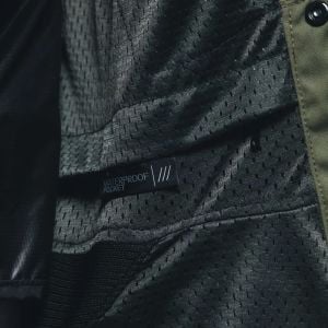Dainese Air Frame 3 Ceket Army Yeşil - Siyah Fluo