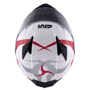 Givi 50.5 Tridion Vortix Kask Kırmızı Beyaz