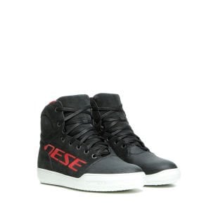 Dainese York D-WP Kadın Ayakkabı Black Red