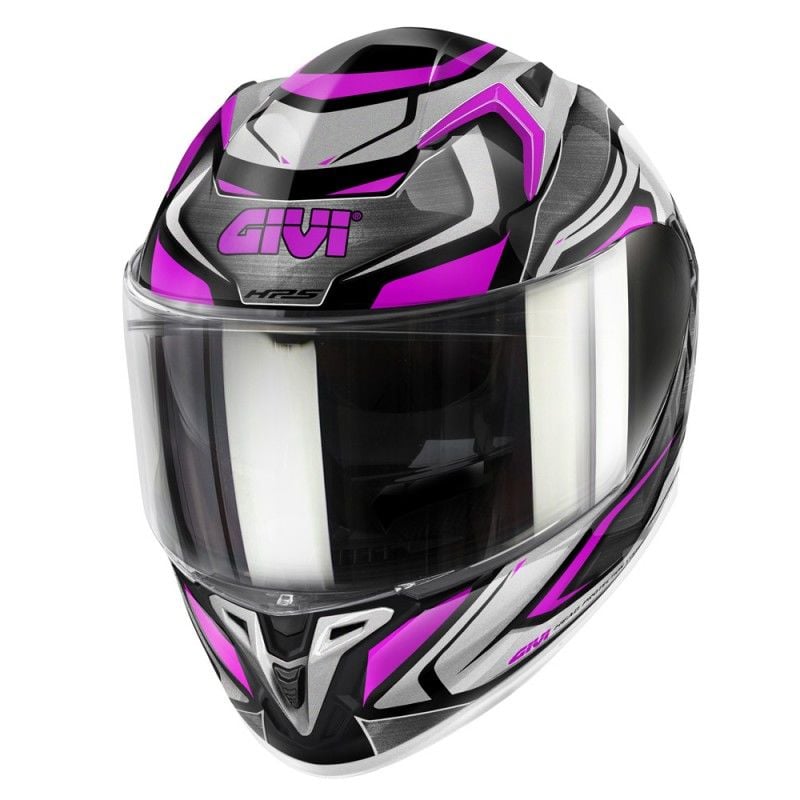 Givi 50.9 Atomic Titanium Kadın Kask Gri Pembe