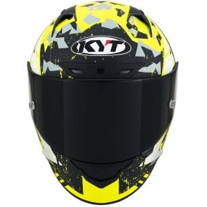KYT NZ-RACE Kask Blazing Mat Sarı