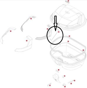 Givi Z599 Çanta İçi Tutucu Lastik (TEK)