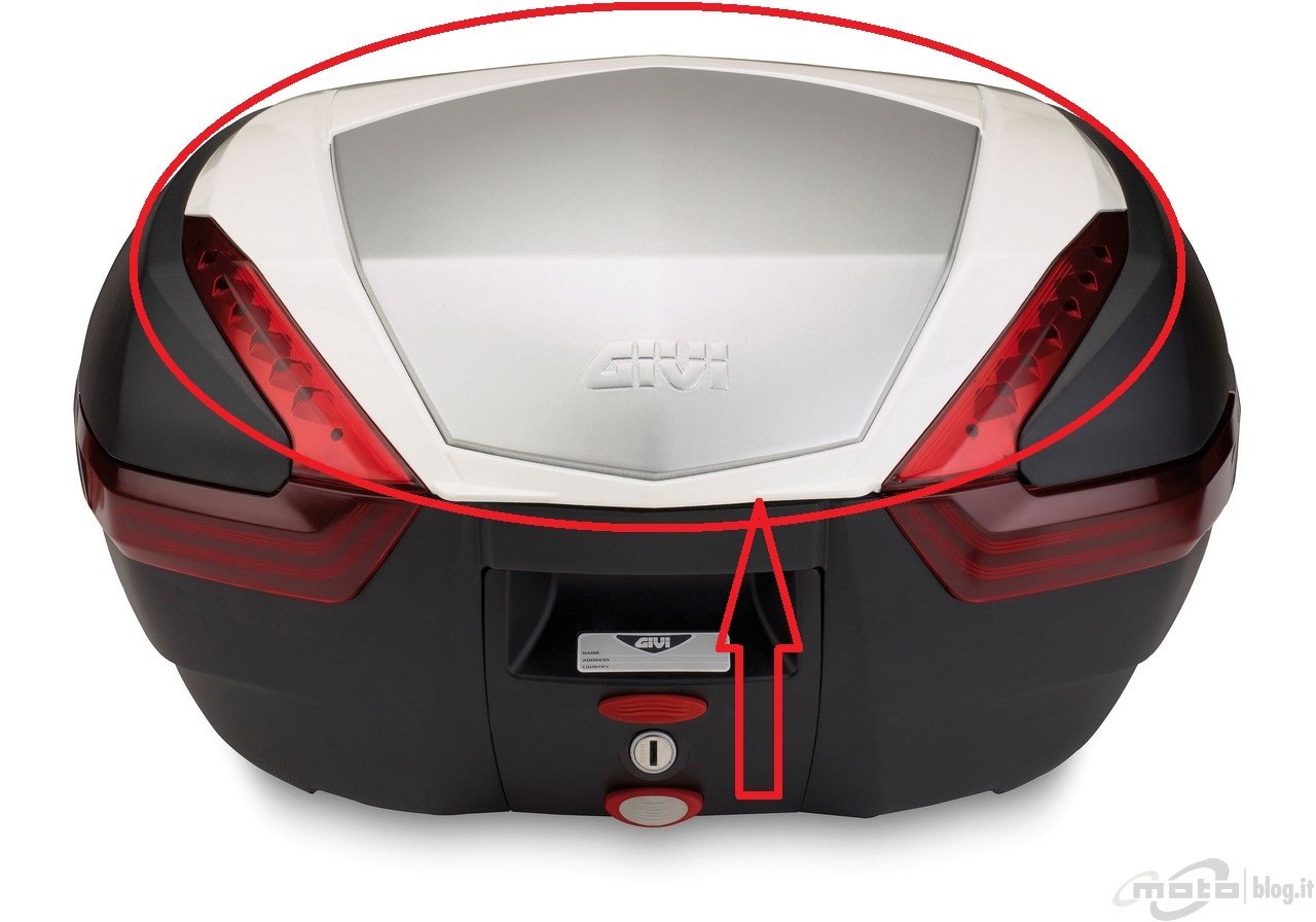 Givi Z4706OXCR Çanta Alüminyum Üst Kapak