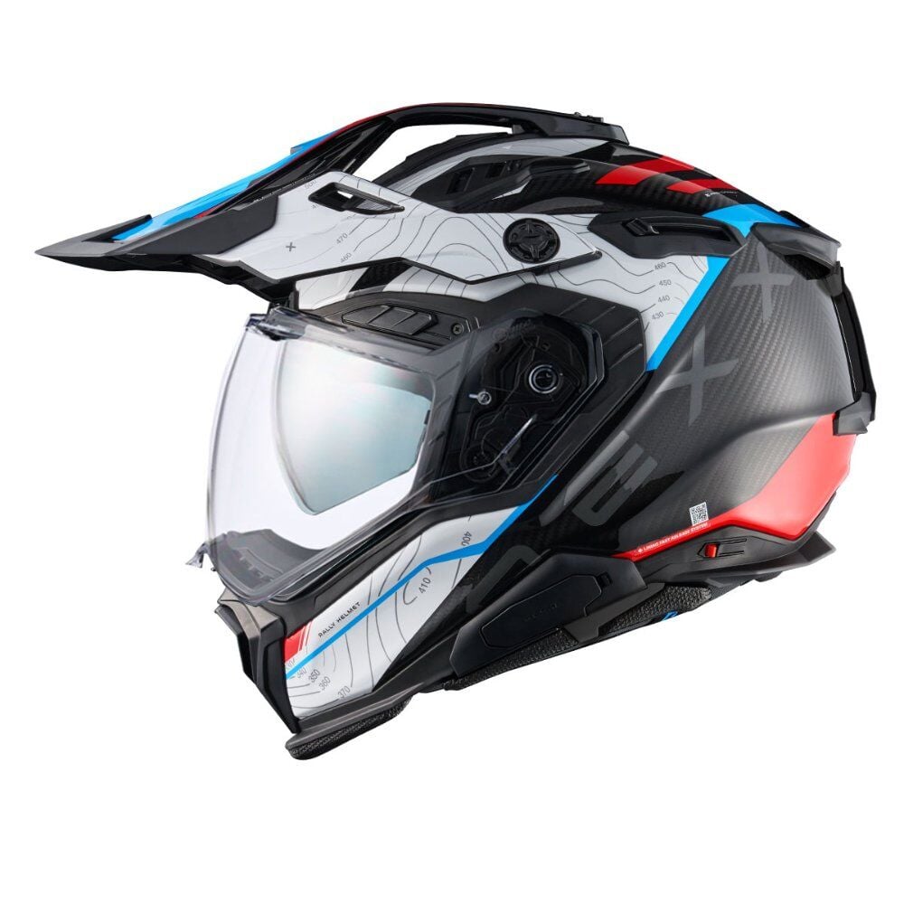 Nexx X.Wed 3 Kask Furka Karbon Kırmızı Mavi