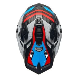 Nexx X.Wed 3 Kask Furka Karbon Kırmızı Mavi
