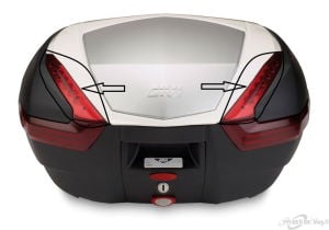 Givi Z4703R Çanta Reflektörü Üst Takım Kırmızı