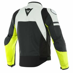 Dainese Agile Deri Mont Beyaz Sarı