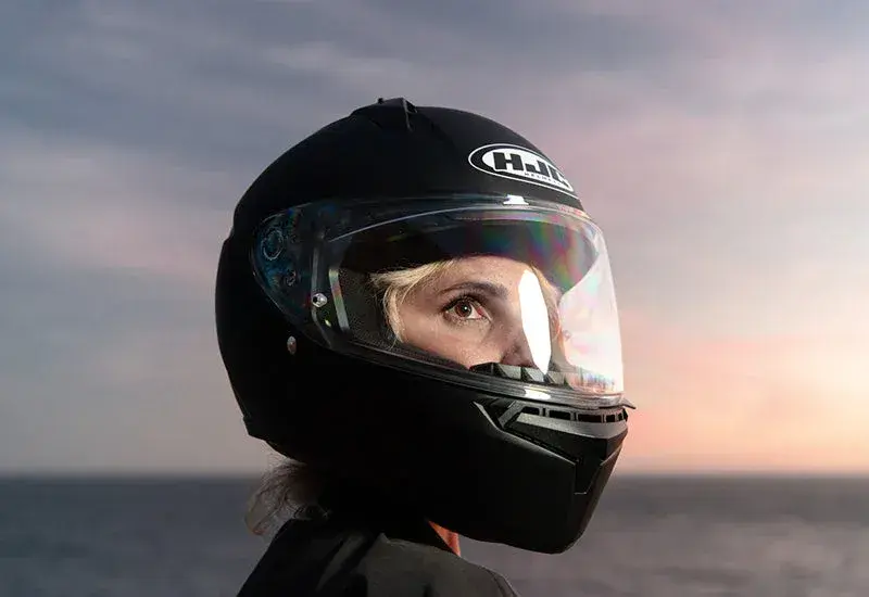 Resim HJC C10 Kask Semı Flat Siyah 