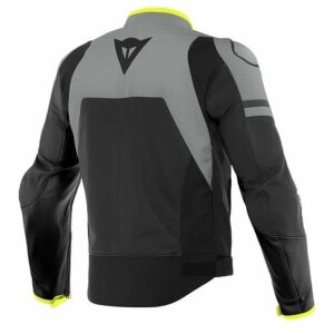 Dainese Agile Deri Mont Siyah Sarı