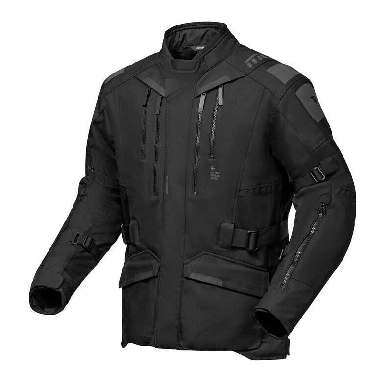 Modeka Striker III Waterproof Ceket Siyah
