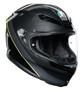 AGV K6 Kask Minimal Black Yellow