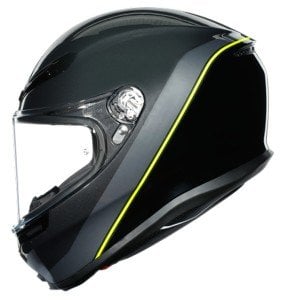 AGV K6 Kask Minimal Black Yellow