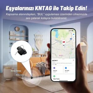 Knmaster Kntag Akıllı Takip Cihazı Tekli