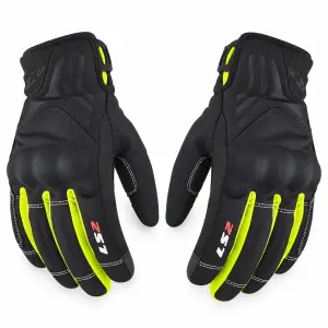 Ls2 Jet 2 Waterproof Eldiven Siyah-Neon Sarı