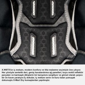 NEXX X.Wst 3 Kask B-Side Mat Mavi-Turuncu