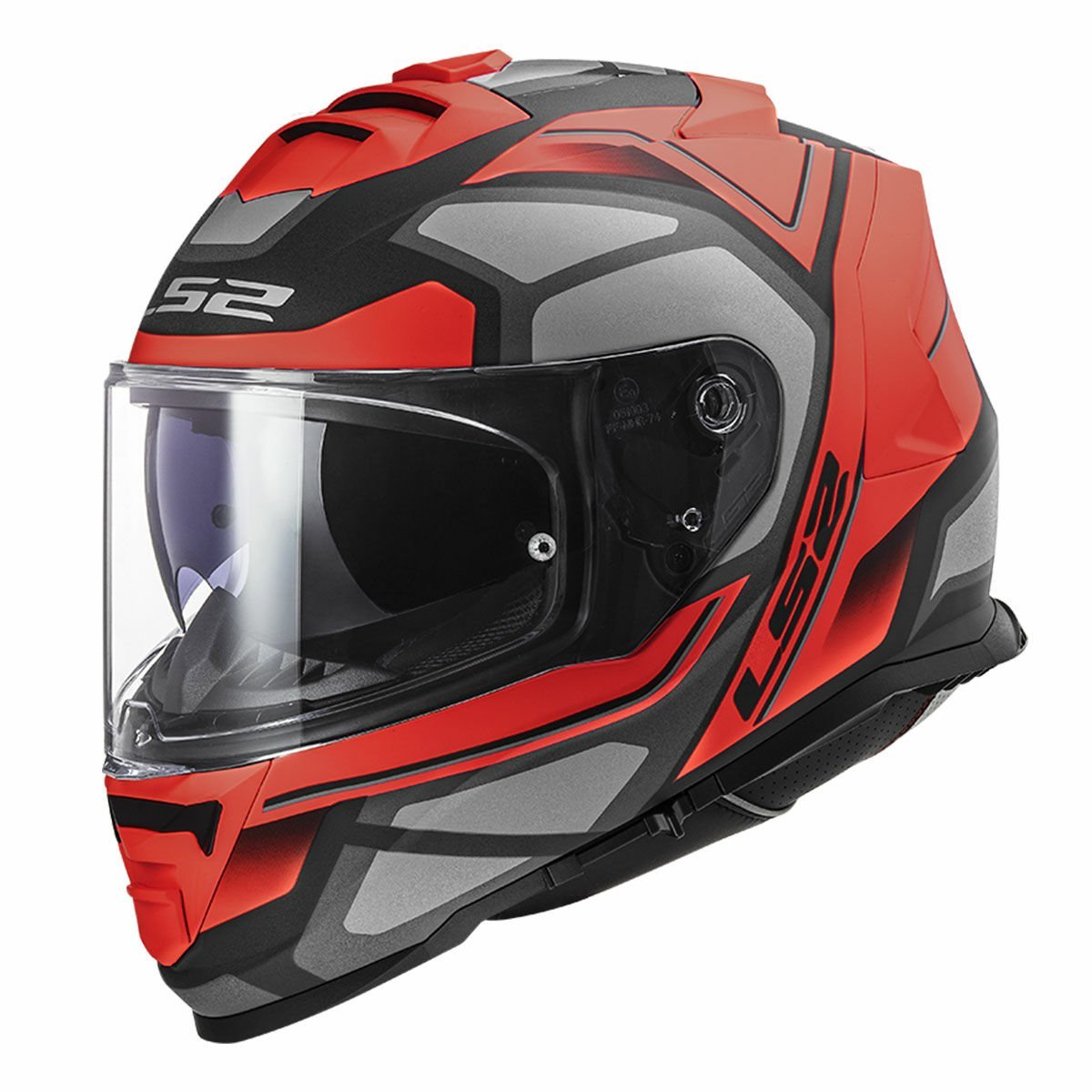 Ls2 Storm 2 Kask Faster Mat Kırmızı Titanium