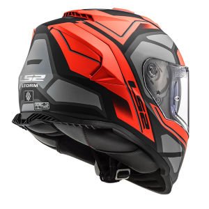 Ls2 Storm 2 Kask Faster Mat Kırmızı Titanium