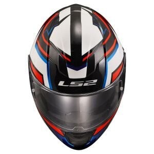 Ls2 Stream Evo Fast Kask Siyah Kırmızı Mavi