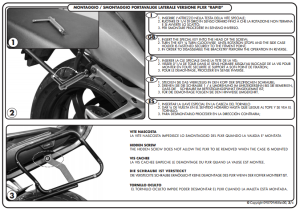 Givi PLR692 Bmw K 1200S - K 1300S Yan Çanta Demiri