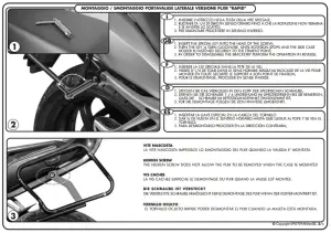 Givi PLR692 Bmw K 1200S - K 1300S Yan Çanta Demiri