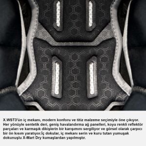 Nexx X.Wst 3 Kask B-Side Mat Mavi-Siyah