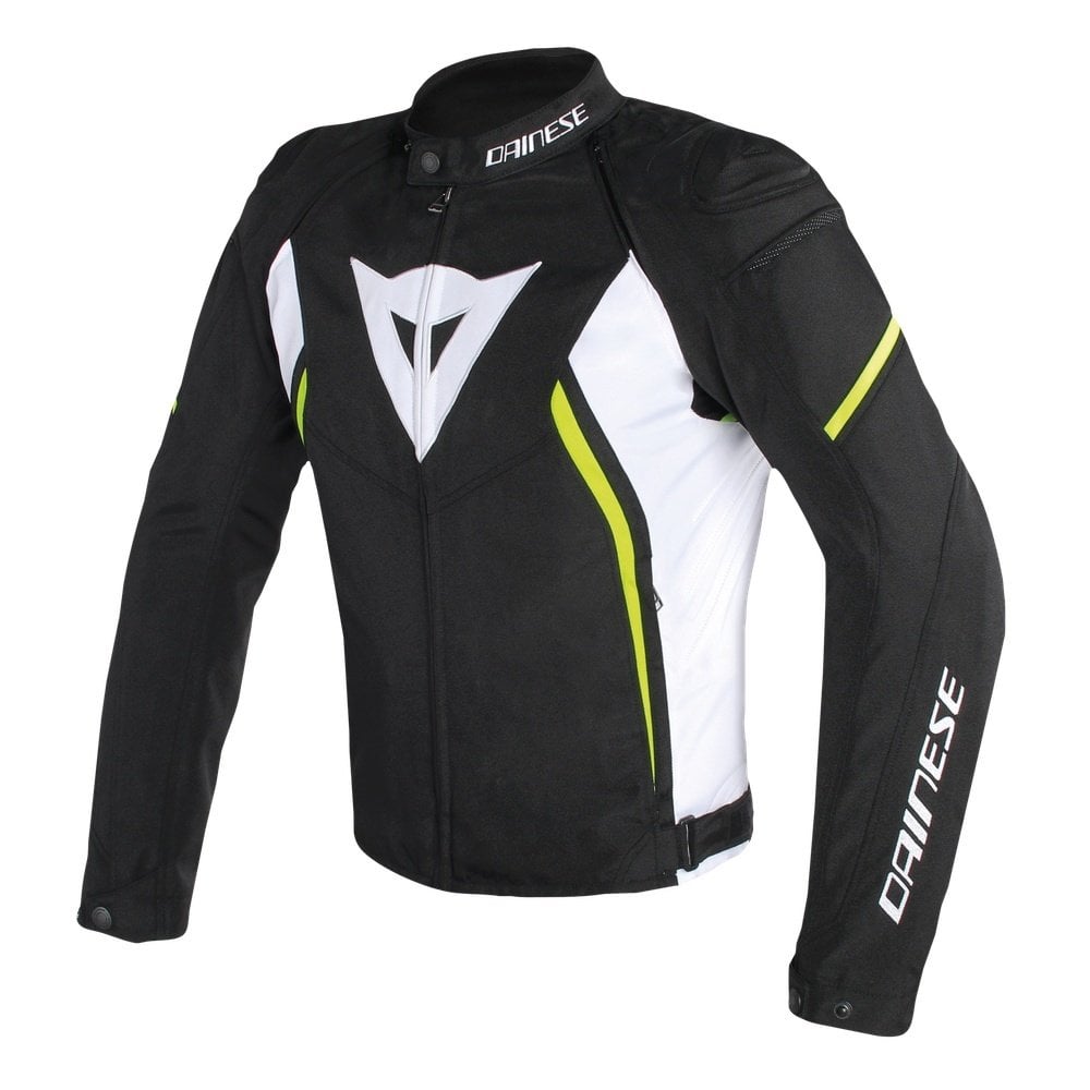 Dainese Avro D2 Tekstil Mont Siyah Beyaz Sarı