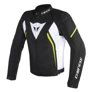 Dainese Avro D2 Tekstil Mont Siyah Beyaz Sarı