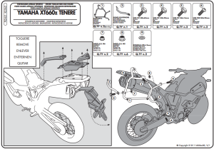 Givi PL363 Yamaha Xt 660Z Tenere (08-15) Yan Çanta Demiri