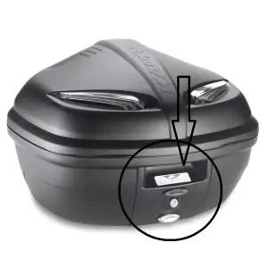 Kappa ZK3007NTM Çanta Kilit Mekanizması