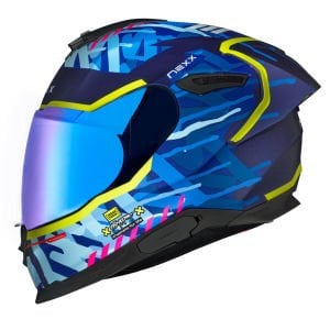 Nexx Y.100R Kask Urbangram Mat Siyah Kırmızı