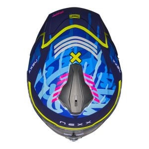 Nexx Y.100R Kask Urbangram Mat Siyah Kırmızı