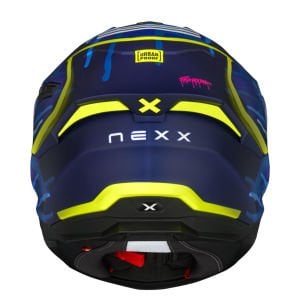 Nexx Y.100R Kask Urbangram Mat Siyah Kırmızı