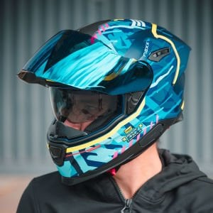 Nexx Y.100R Kask Urbangram Mat Siyah Kırmızı