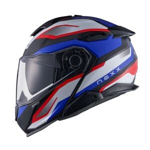 Nexx X.Lifetour Pro Mile Kask Mavi Kırmızı