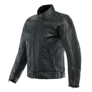 Dainese Zaurax Leather Ceket Siyah