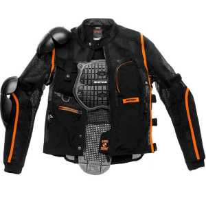 Spidi Multitec Armor Evo Mont Turuncu Siyah