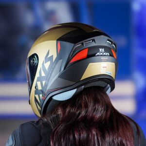 Axxis Draken S Kask Gear A9 Matt Gold