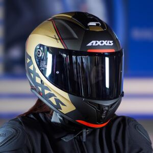 Axxis Draken S Kask Gear A9 Matt Gold